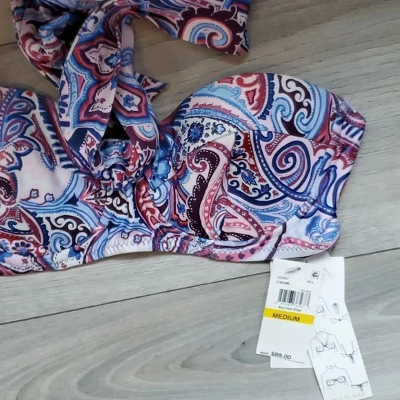 Becca By Rebecca Reversible Wrap Bikini set Medium - Picture 12 of 12